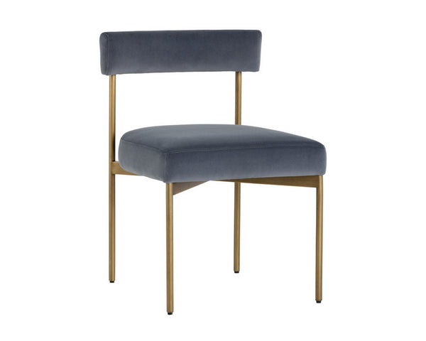 Seneca Dining Chair - Velvet Slate