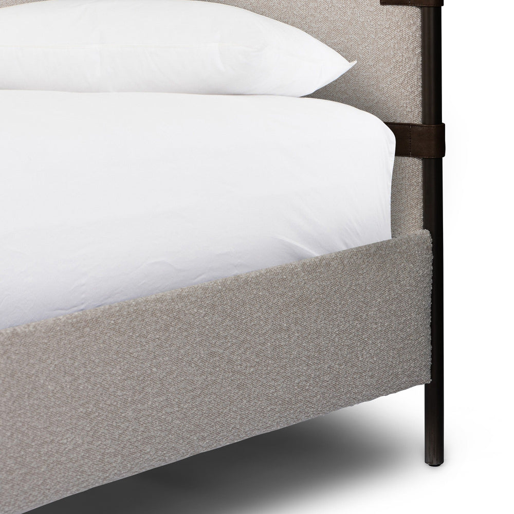 Anderson Canopy King Bed - Knoll Natural