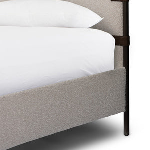 Anderson Canopy King Bed - Knoll Natural