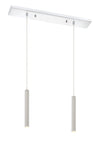 Forest 2 Light Island/Billiard in Chrome Finish