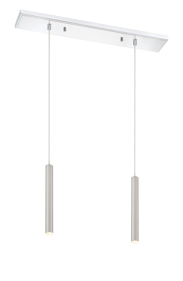 Forest 2 Light Island/Billiard in Chrome Finish