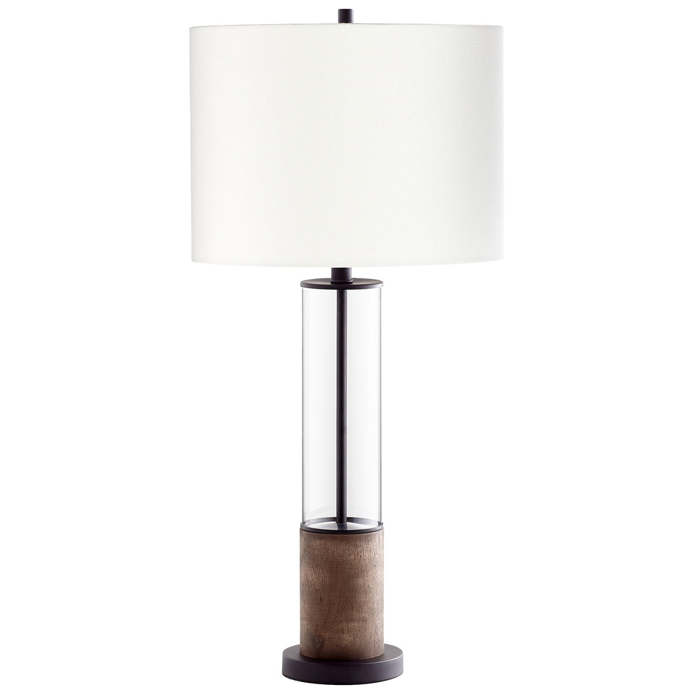 Colossus Table Lamp In Pewter