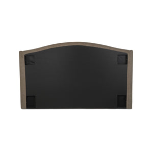 Moe's Weston King Storage Bed with Wingback Frame