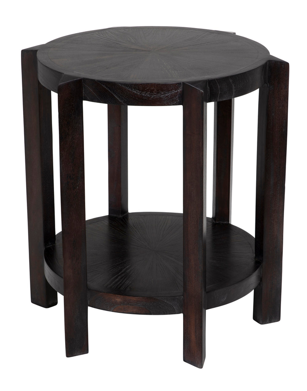 Yuhuda Small Side Table, Sombre Finish