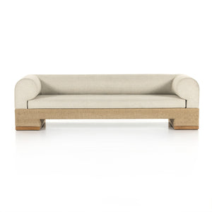 Joss Outdoor Sofa In 106" In Natural Teak