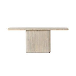Esmi Console Table - Bleached Spalted Primavera