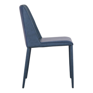 Moe's Nora Dining Chair Set, Grey Vegan Leather