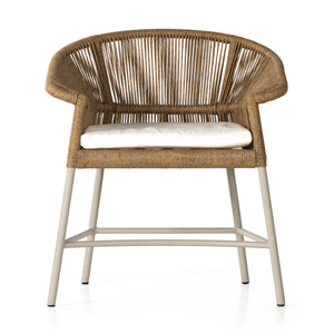 Irving Outdoor Dining Armchair In Sand