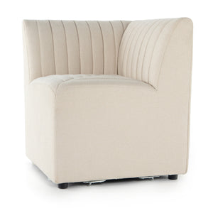 Augustine Corner Dining Bench In Capri Oatm