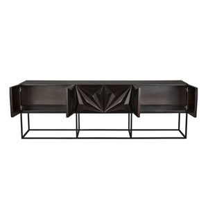Zurich Console in Ebony, XL