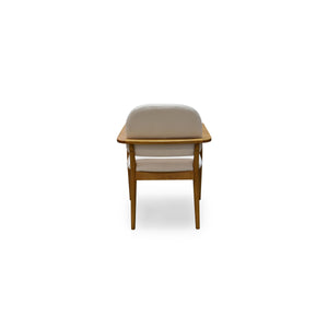 Moe's Norrie Dining Chair in Cream