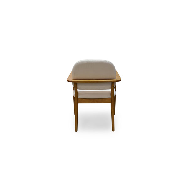 Moe's Norrie Dining Chair in Cream