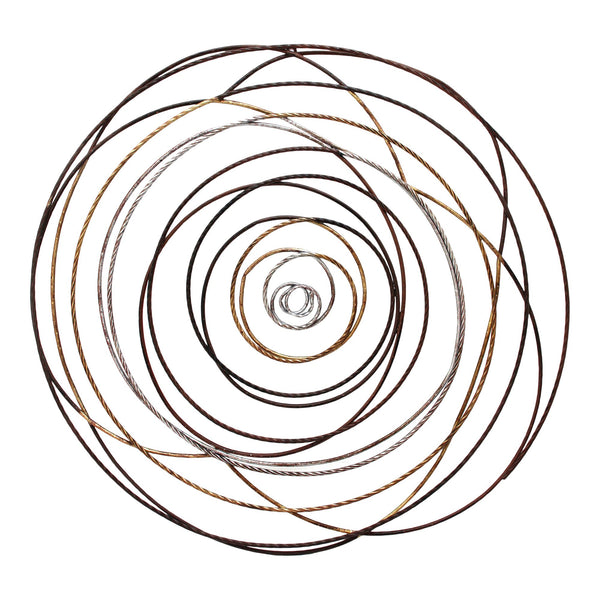 Moe's Iron Braid Wall Décor Multicolor