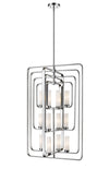 Aideen 12 Light Pendant in Chrome Finish