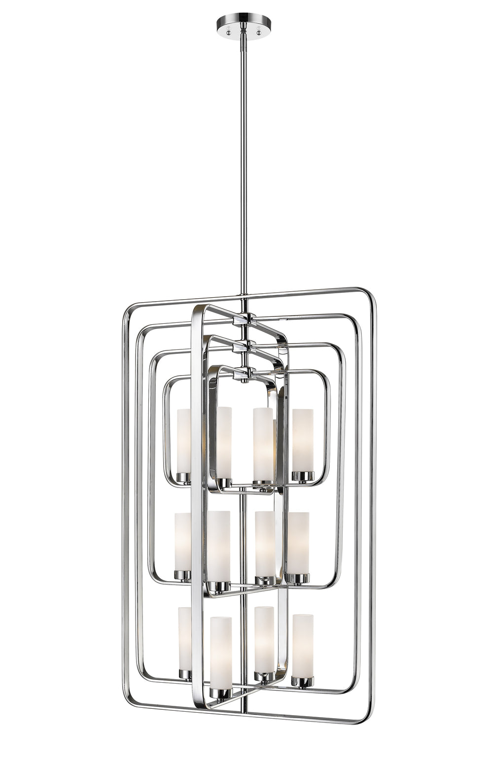 Aideen 12 Light Pendant in Chrome Finish