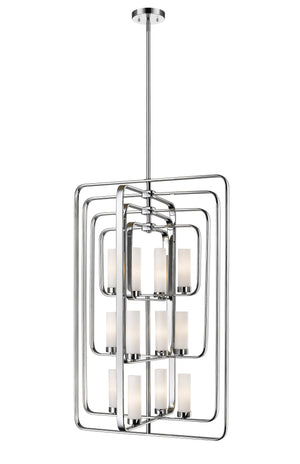 Aideen 12 Light Pendant in Chrome Finish
