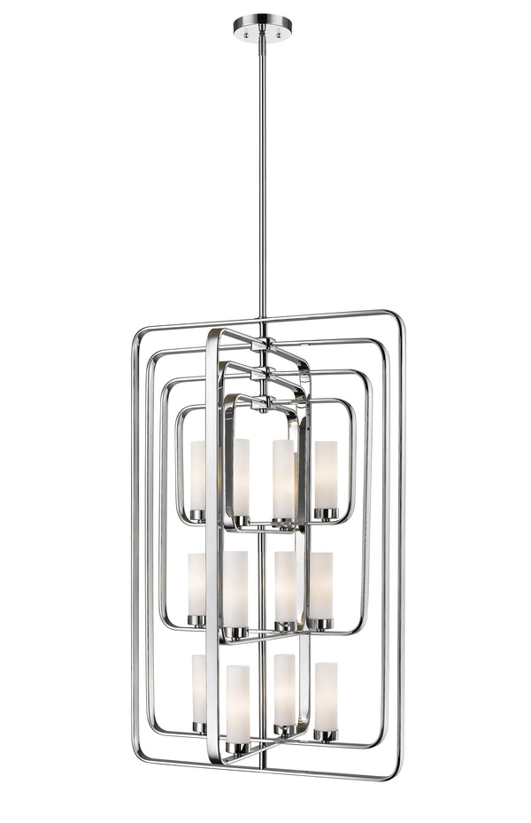 Aideen 12 Light Pendant in Chrome Finish