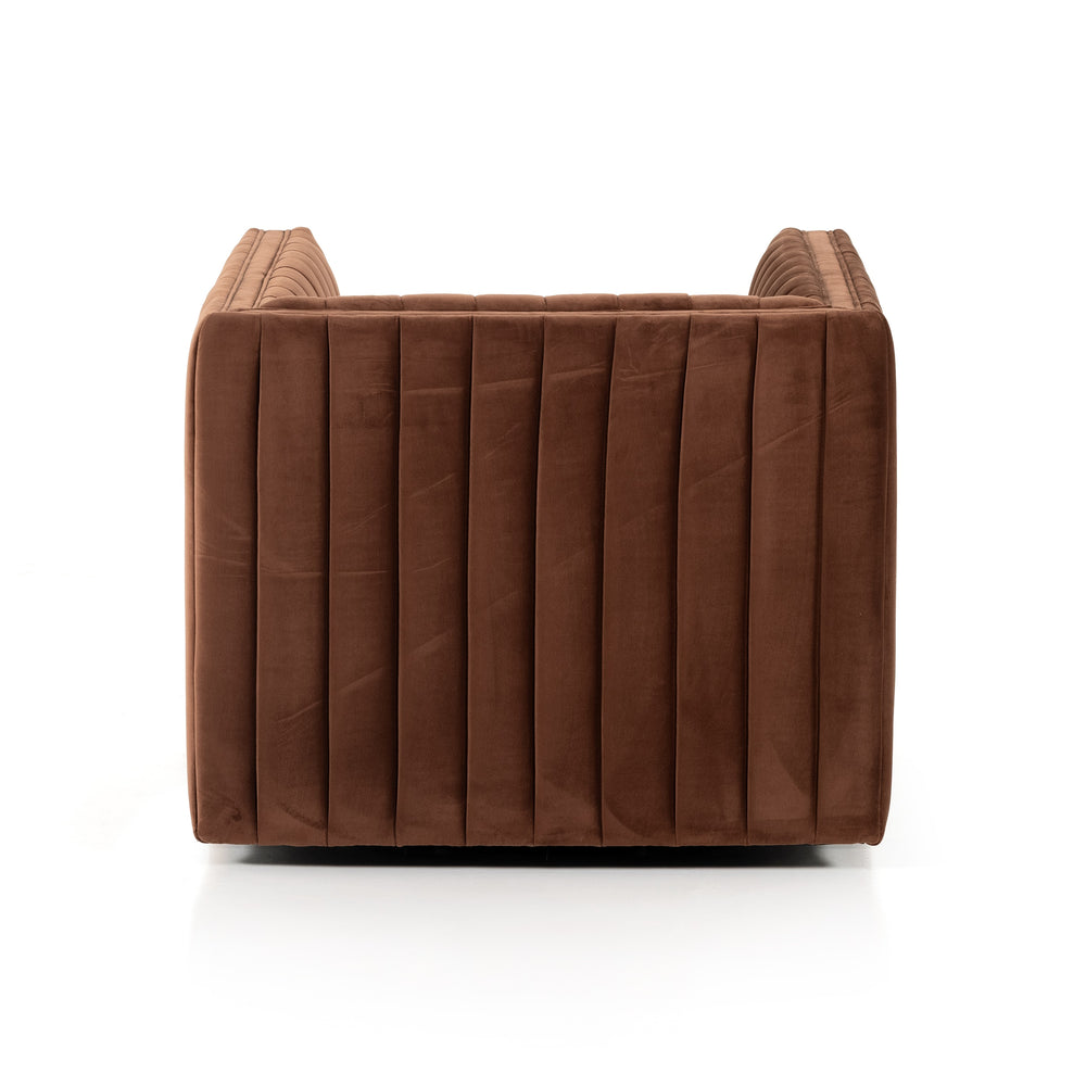 Augustine Swivel Chair In Surrey Auburn