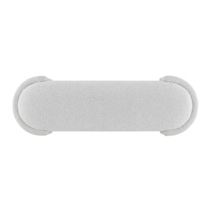 Felicia Fabric Bench, Boucle Beige