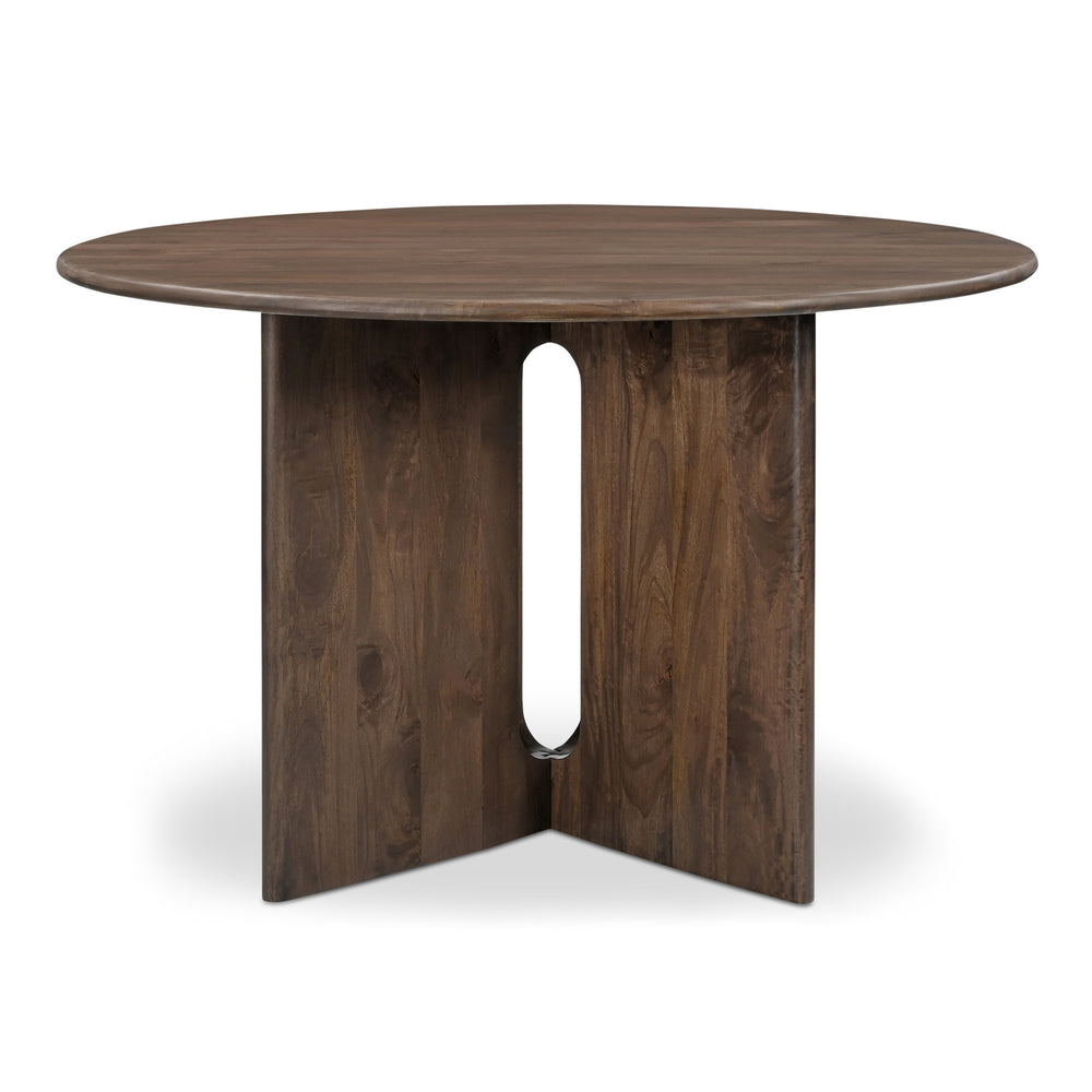 Moe's Stanley Dining Table Dark Brown Mango Wood