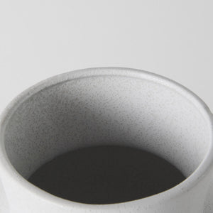 Laforge 10.8H Medium White Ceramic Vase
