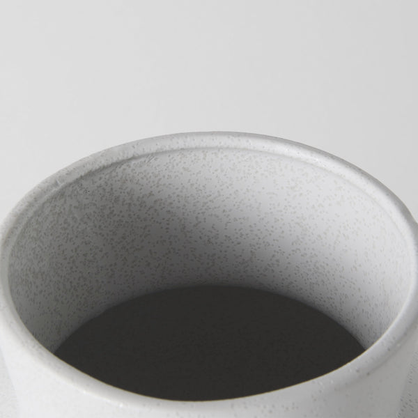 Laforge 10.8H Medium White Ceramic Vase