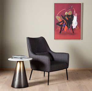 Armon End Table In Ombre Antique Brass