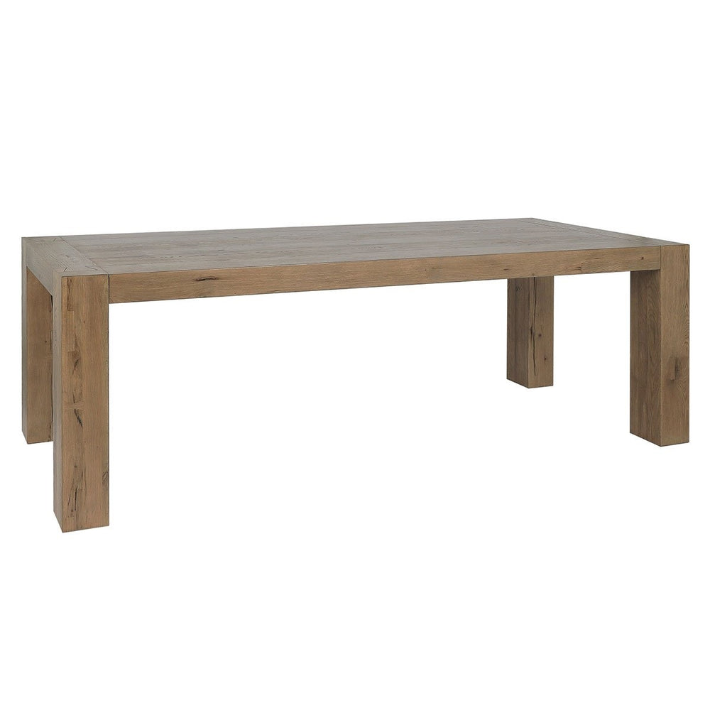 Kingston Solid Wood Dining Table - Cafe Brown