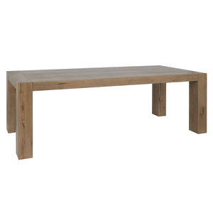 Kingston Solid Wood Dining Table - Cafe Brown