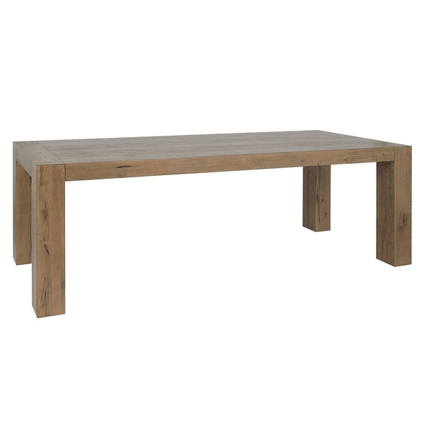 Kingston Solid Wood Dining Table - Cafe Brown