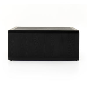 Caspian Coffee Table In Black Ash