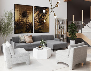 DALLIN LOUNGE CHAIR - BOHO OATMEAL