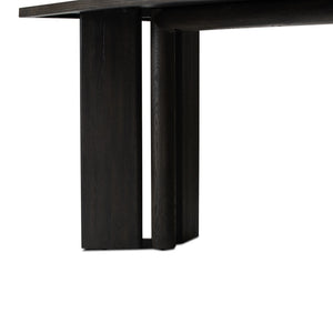 Huxley Console Table In Smoked Black Veneer