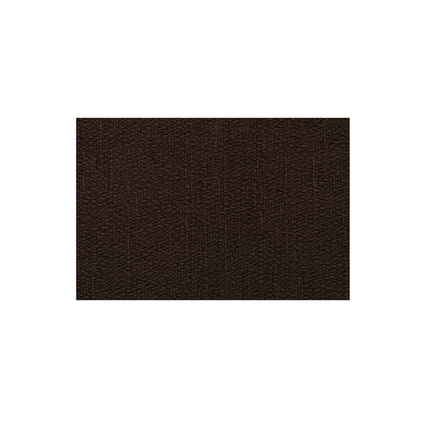 Naomi 2-Piece Wave Modular Sectional in Dark Brown