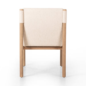 Kiano Dining Armchair In Charter Oatmeal