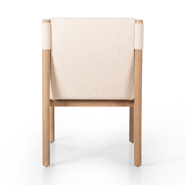 Kiano Dining Armchair In Charter Oatmeal