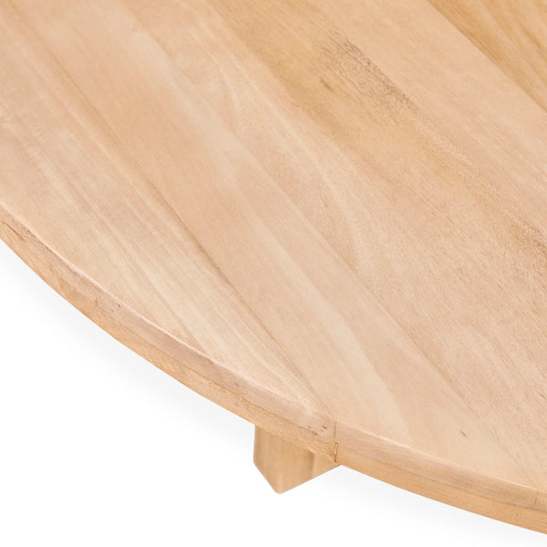 Laguna Solid Wood Dining Table in Natural Maple