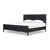 Sydney King Bed - Black Wash