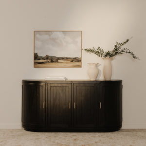 Nicola Black Reclaimed Pine Sideboard