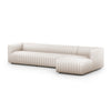 Augustine 2 Pc Sec W Raf Chaise In 126 In Dove