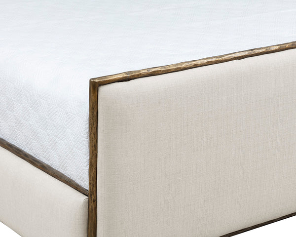 YASMINE BED - KING - ZENITH ALABASTER