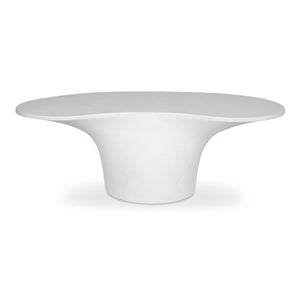 Moe's Yumi Outdoor Coffee Table in White