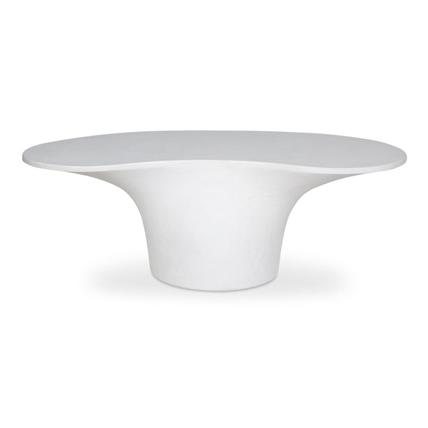 Moe's Yumi Outdoor Coffee Table in White