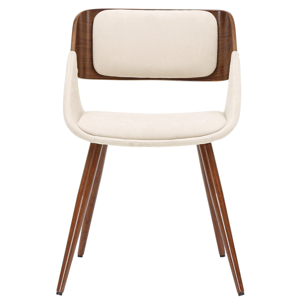 Cyprus Fabric Chair In Santorini Sand/Walnut