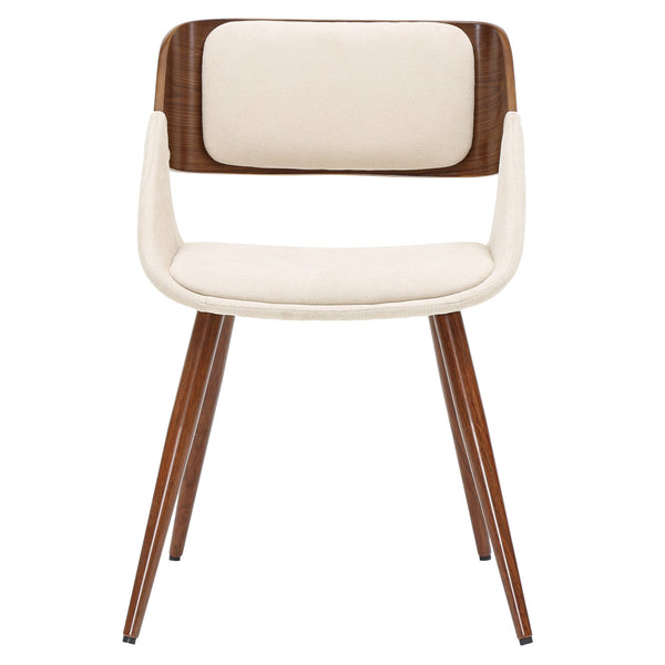 Cyprus Fabric Chair In Santorini Sand/Walnut