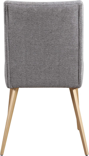 Alexandra Dining Chair In Brushed Gold