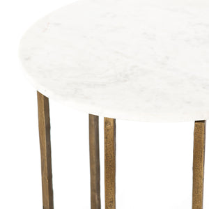 Naomi Marble End Table