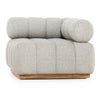 Roma Outdoor Sectional In Corner Pc In Ash