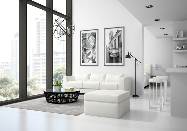 Cavallo 10 Light Pendant  in Hammered Black + Chrome Finish