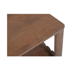 Wiley Side Table in Vintage Brown Finish